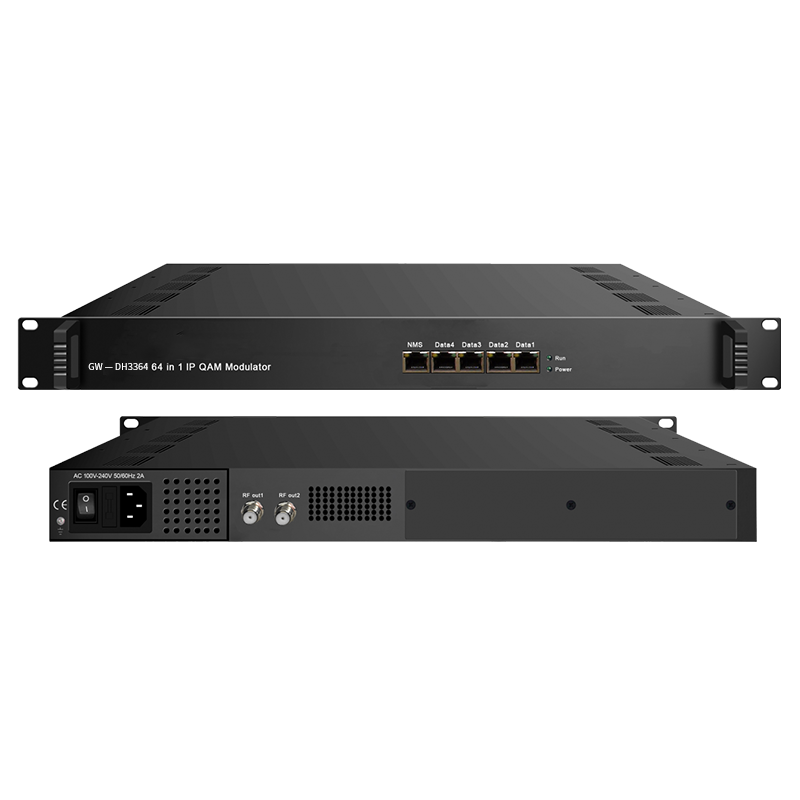 64 in 1 IP QAM Modulator